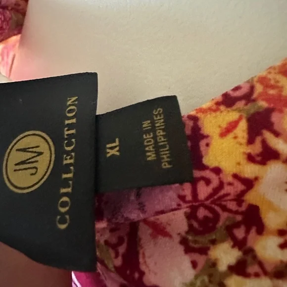 NWT Kimono Style Floral Wrap Top - Picture 5 of 5